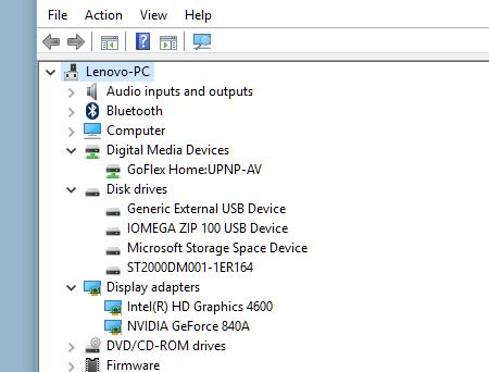 iomega zip 100 device driver windows xp